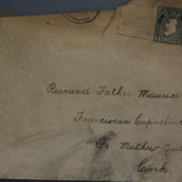 Envelope to reverend father Maurice